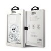 Karl Lagerfeld KLHMP15LLGCHSGH iPhone 15 Pro 6.1 hardcase transparent Liquid Glitter Choupette Head Magsafe